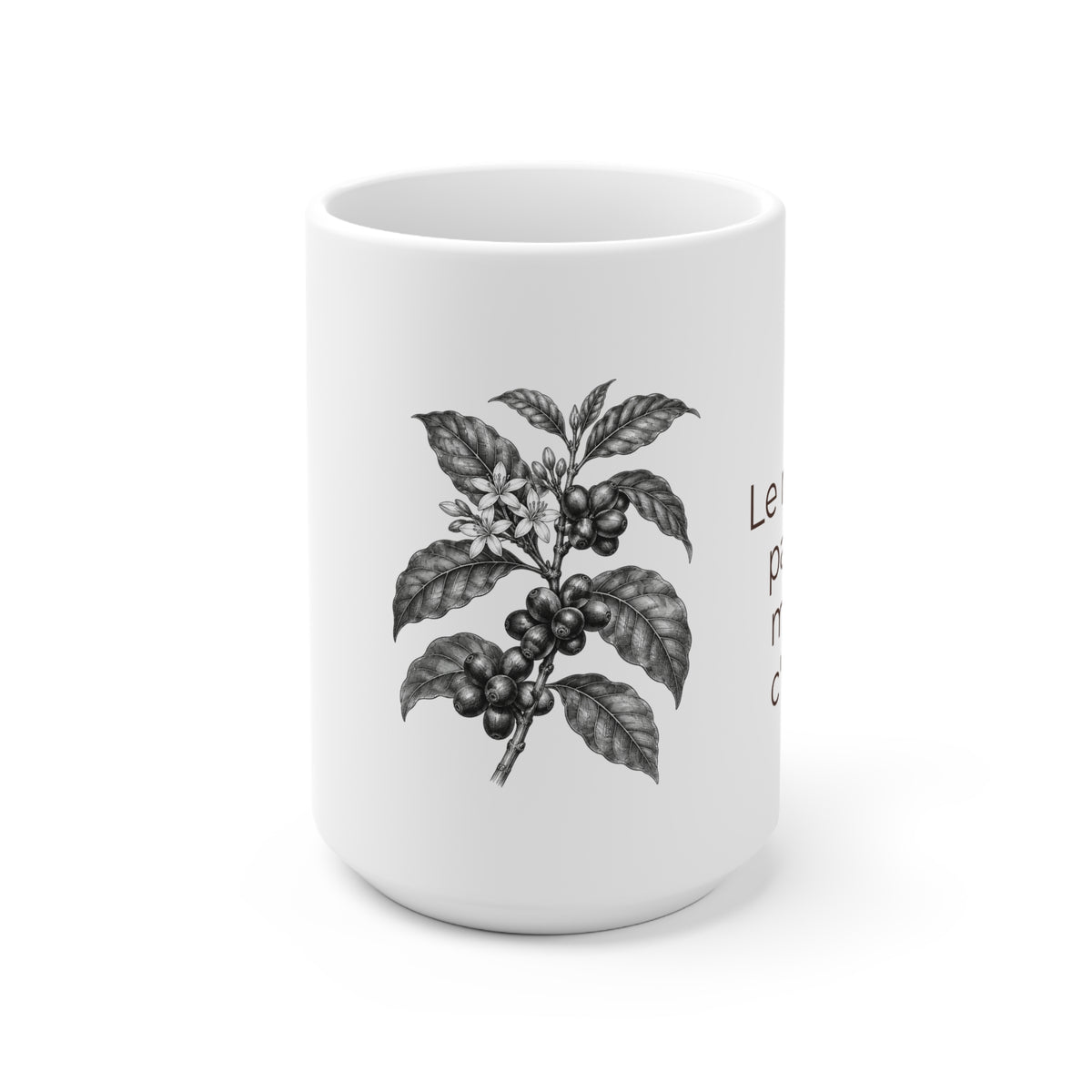 Mug personnalisé Super papa – Moderne
