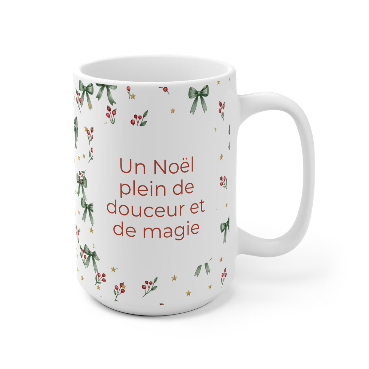 Mug personnalisé Joyeux Noël – Moderne