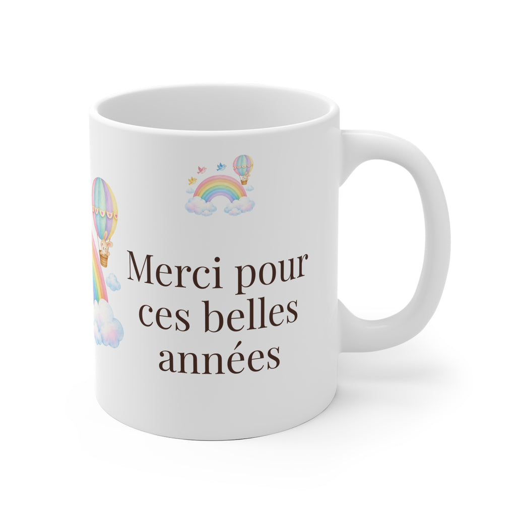 Mug personnalisé Merci nounou – Chic