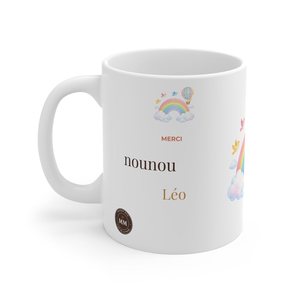 Mug personnalisé Merci nounou – Chic