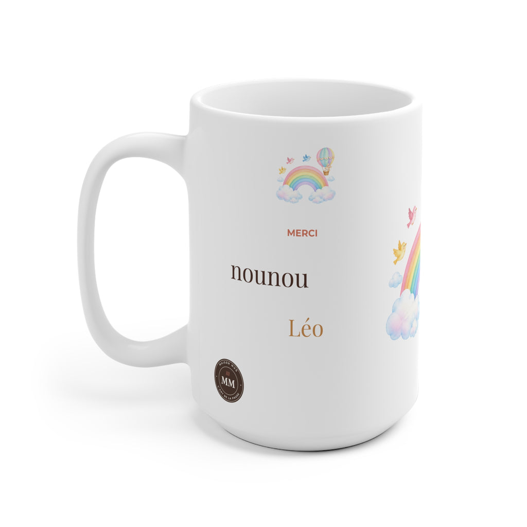 Mug personnalisé Merci nounou – Chic
