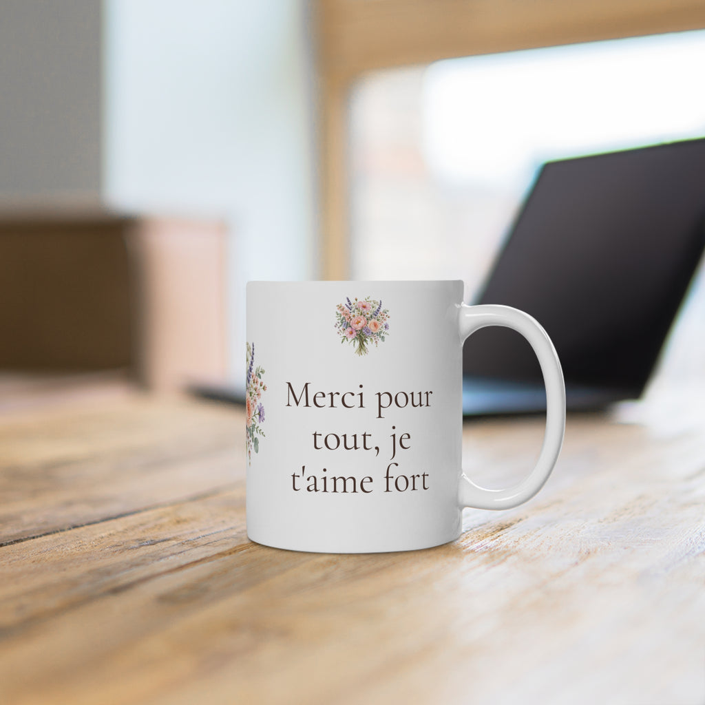 Mug personnalisé Meilleure maman – Raffinée