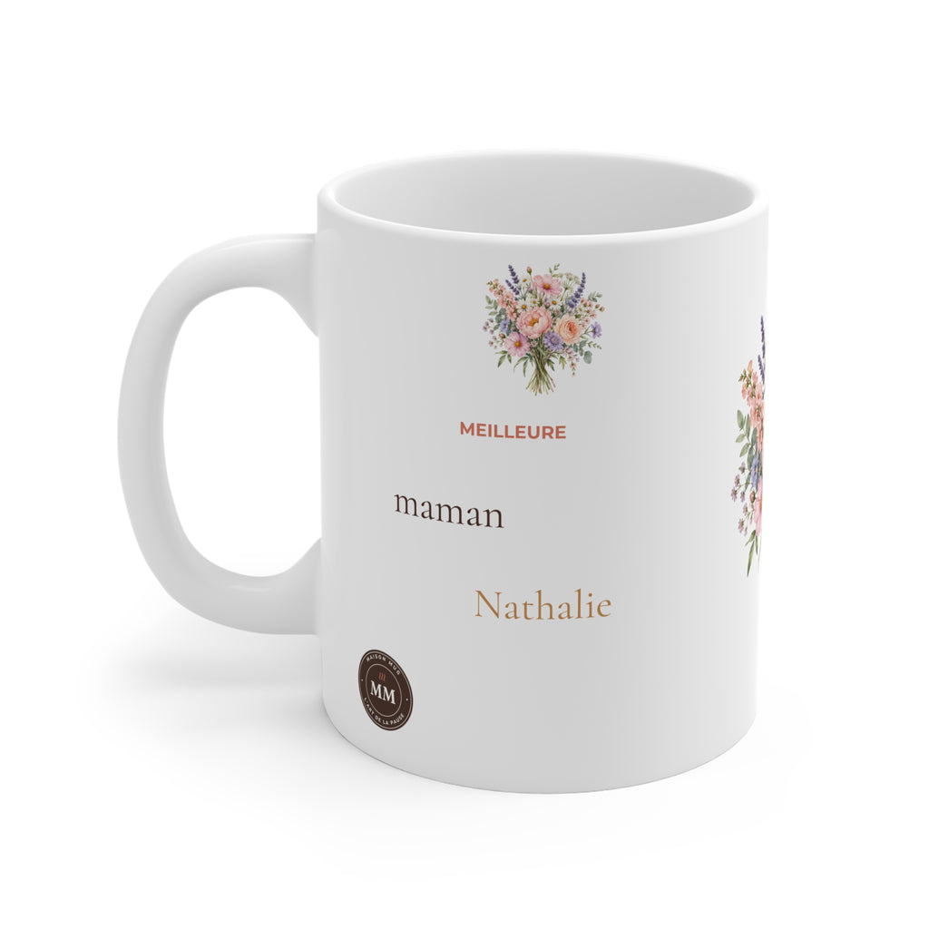 Mug personnalisé Meilleure maman – Raffinée