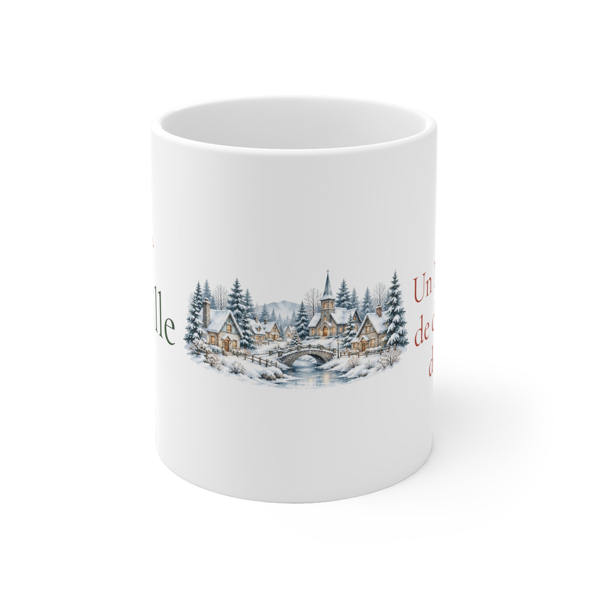 Mug personnalisé Joyeux Noël – Raffinée