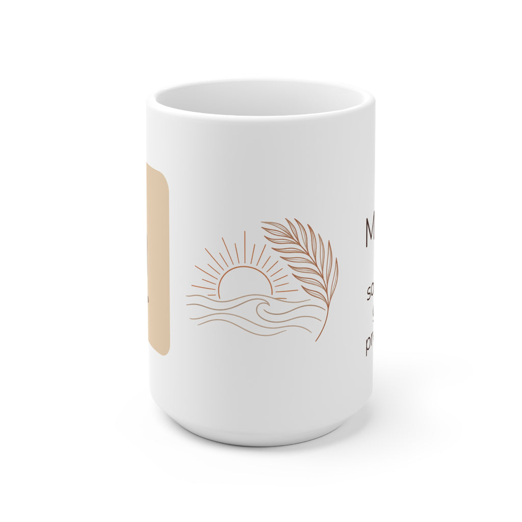 Mug personnalisé Photo & prénom – Moderne