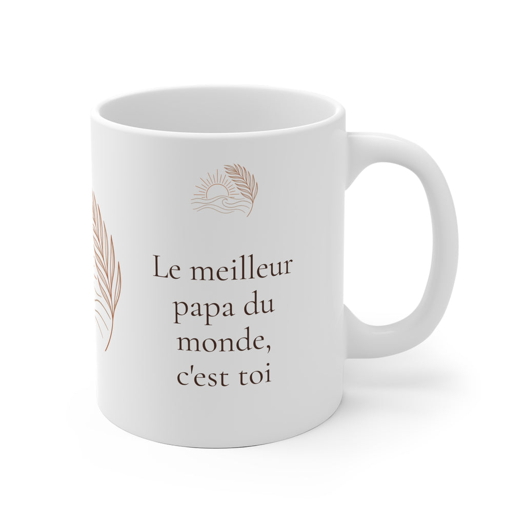 Mug personnalisé Super papa – Raffinée