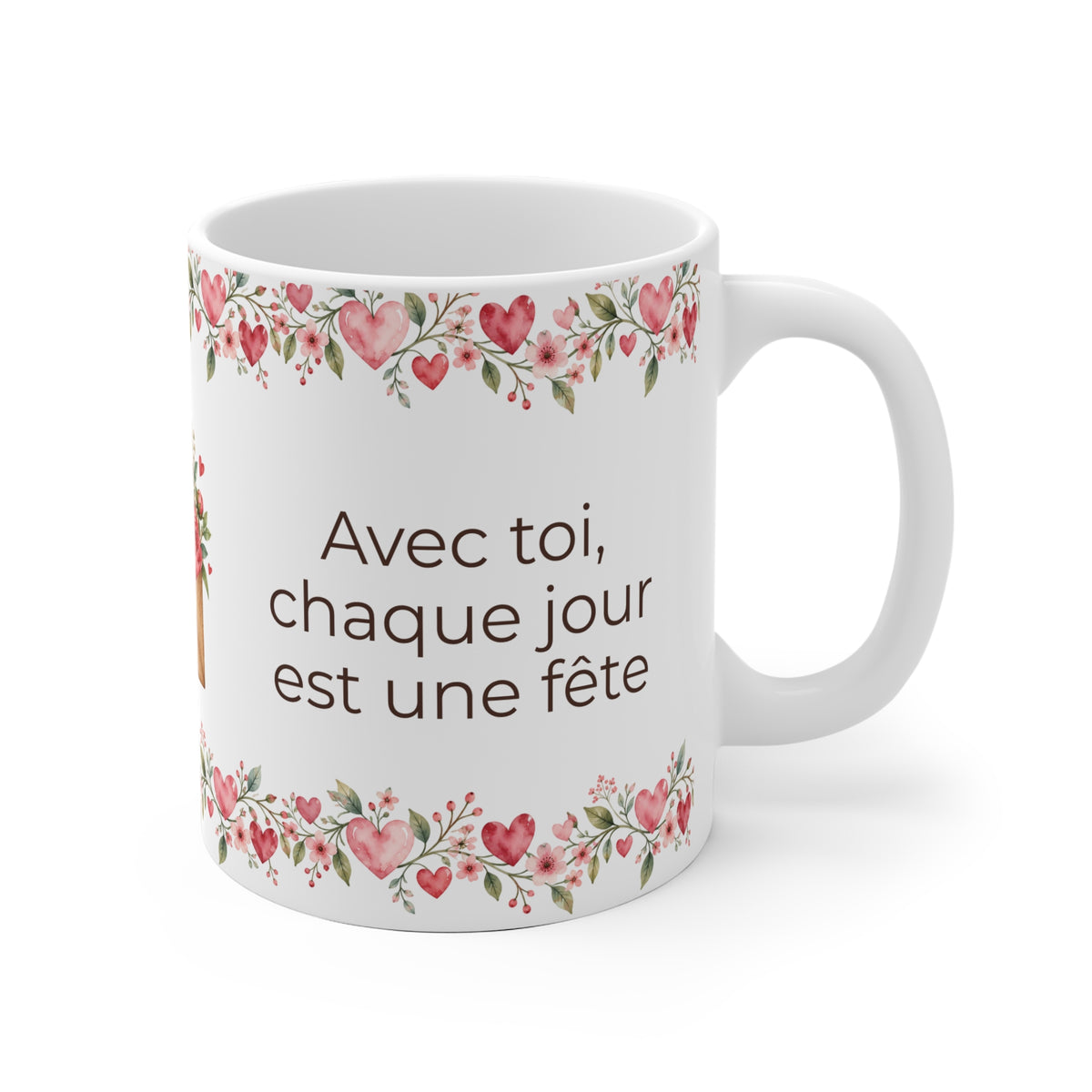 Mug personnalisé Toi + moi – Moderne