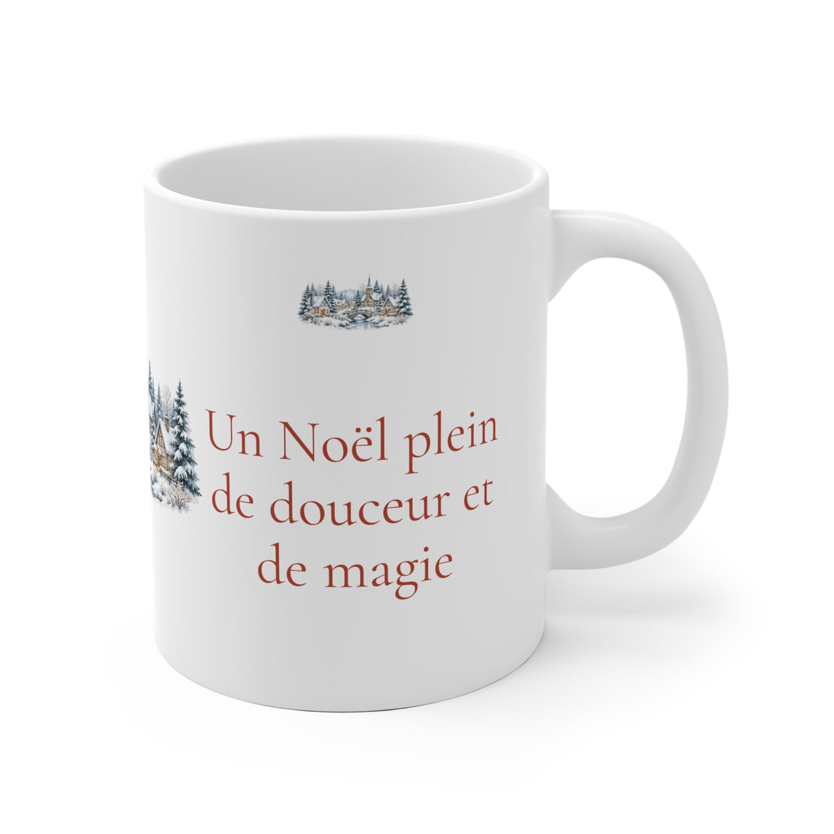 Mug personnalisé Joyeux Noël – Raffinée