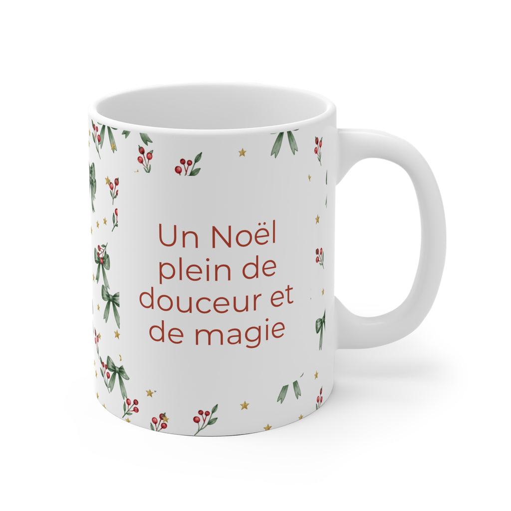 Mug personnalisé Joyeux Noël – Moderne