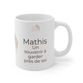 Mug personnalisé Photo & prénom – Moderne